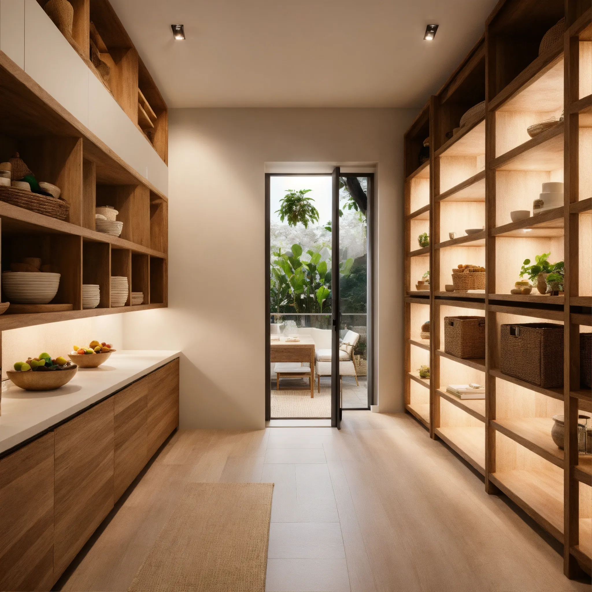 Contemporary living space